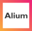 64x64 Alium Logo Gradient Charcoal